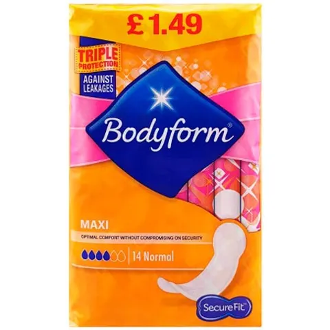 Bodyform Maxi Normal - 14 pcs – image 1