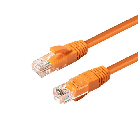 Microconnect UTP602O networking cable Orange 2 m Cat6 U/UTP (UTP) Roun – image 1