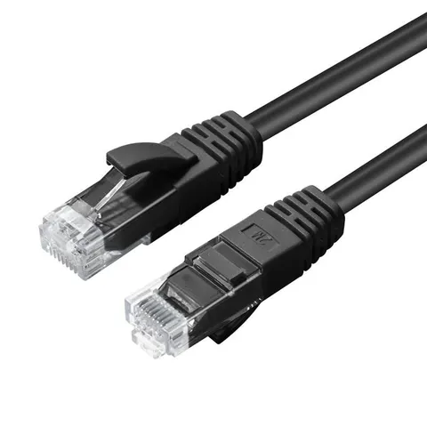 Microconnect UTP602S networking cable Black 2 m Cat6 U/UTP (UTP) Round – image 1