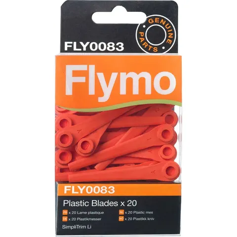 Flymo FLY083 Genuine Plastic Blades for SimpliTrim Li Grass Trimmers – image 1