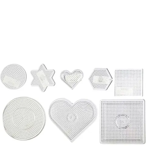 Creotime Transparent Bead Plate Set - 8 pcs – image 1