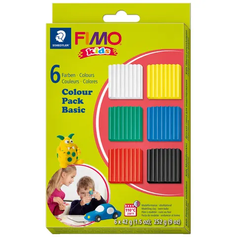 FIMO Set Mod.masse Fimo kids col.pack Ba – Bild 1