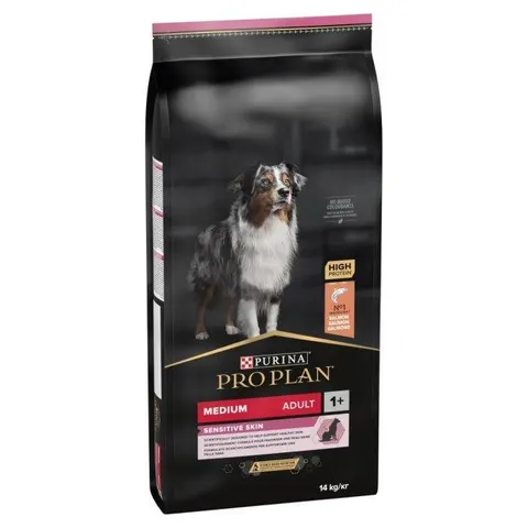 Pro Plan Dog Medium Sensitive Skin Salm – image 1