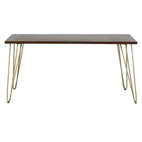Dark Gold Dining Table – image 1