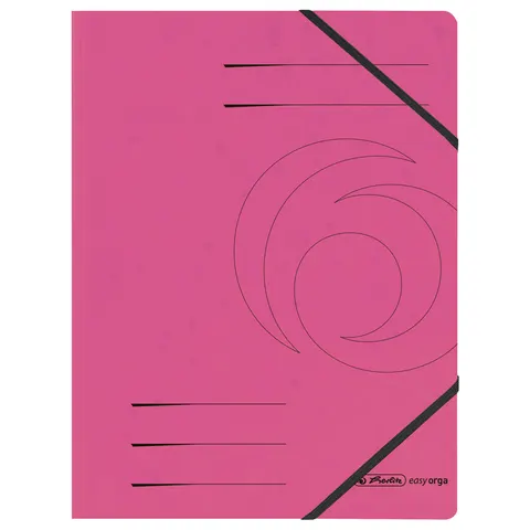 herlitz Eckspannermappe easyorga, A4, Karton, sortiert – Bild 1