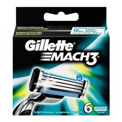 Gillette Mach3 - 6 pack – image 1