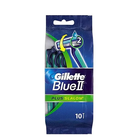 Gillette Blue II Plus Slalom - 10 pcs – image 1