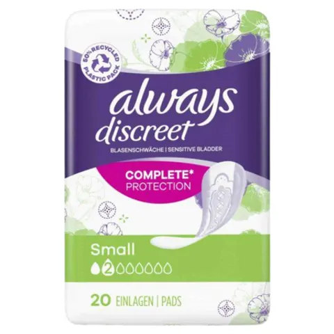 Always Discreet Small Incontinence Pads - 20 stuks – afbeelding 1