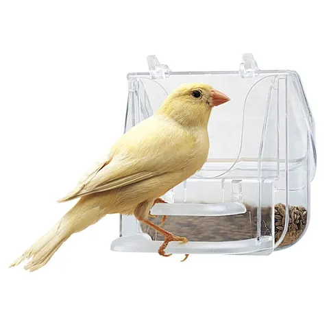 Ferplast Pretty 4522 Feeder Clear 9x9x9cm – image 1