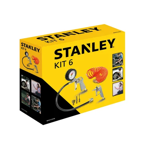 Stanley pneumatische accessoireset 6-delig – afbeelding 1