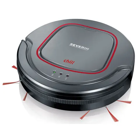 SEVERIN Saugroboter Chill RB 7025, schwarz/rot – Bild 1