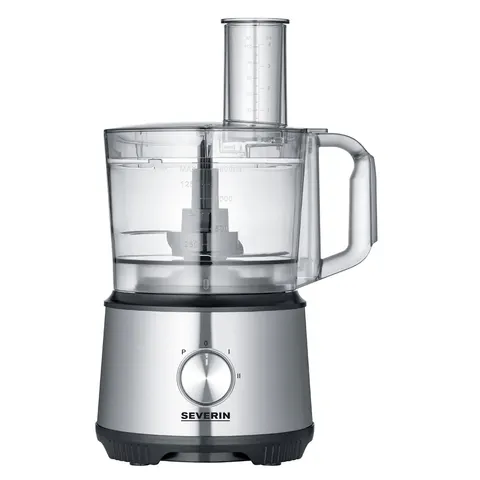 SEVERIN Küchenmaschine KM 3892, Edelstahl / schwarz – Bild 1