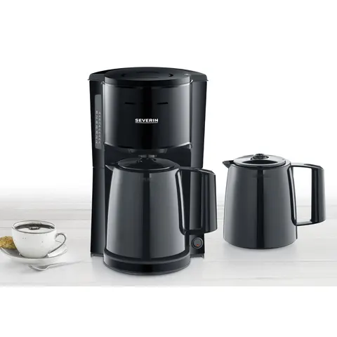 SEVERIN KA9307 Kaffeemaschine schwarz – Bild 1