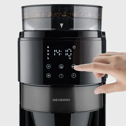 Severin KA4830 Kaffeemaschine Schwarz – Bild 1