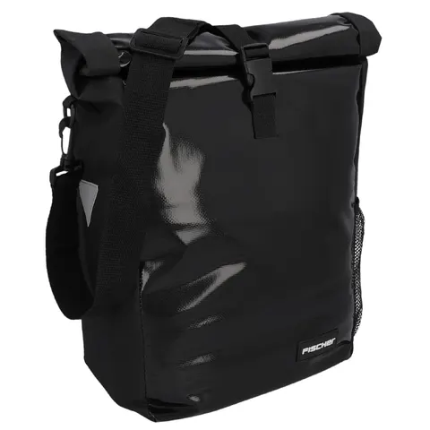 FISCHER bagagedragertas Kurier, zwart – afbeelding 1