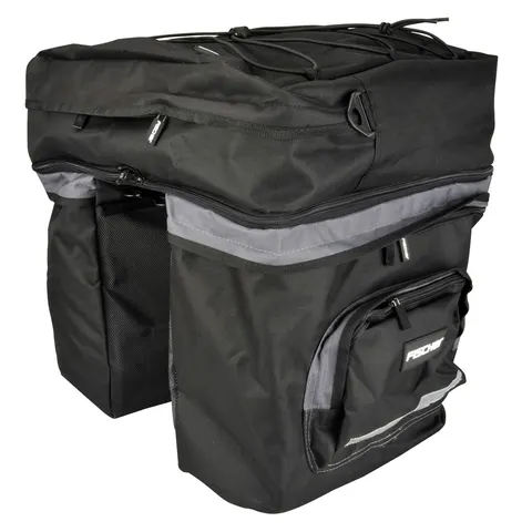 FISCHER Gepäckträgertasche 3fach – Bild 1