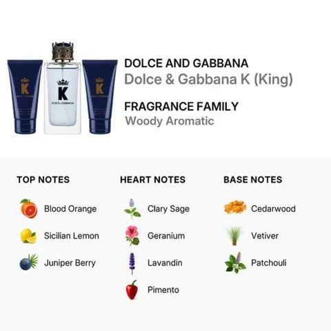 Dolce & Gabbana K 100ml 3pc Giftset – image 1