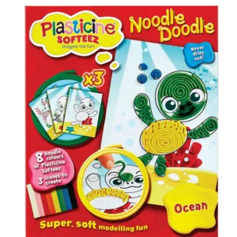 Plasticine Noodle Doodle modelling clay – image 1