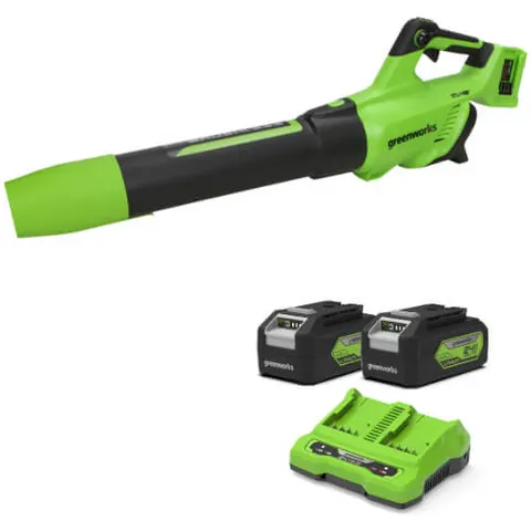 Greenworks BL48L 48v Cordless Garden Leaf Blower – image 1