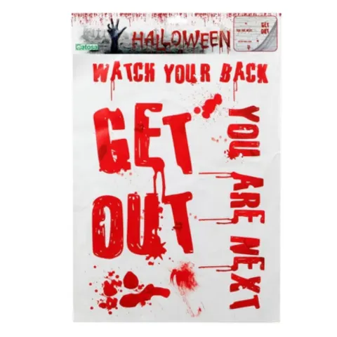 Atosa Halloween Sticker - 42x19cm – image 1