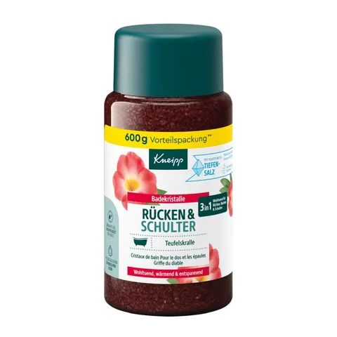 Kneipp badzout Rückenwohl 600Gr – afbeelding 1