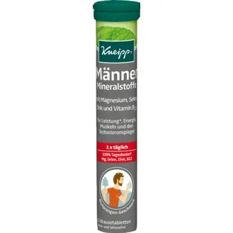 Kneipp Männer Mineralstoffe Brausetabletten – Bild 1
