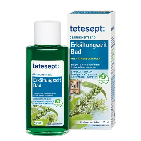 tetesept Erkältungszeit Bad 125 ml Bad – Bild 1