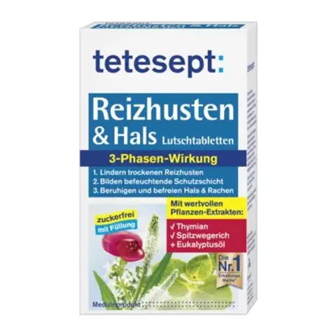 Tetesept Reizhusten & Hals Lutschtabletten – Bild 1