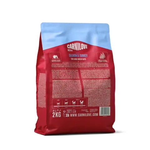 Carnilove Active Large Cat com salmão e peru - 6 kg – imagen 1