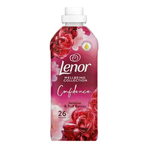 Lenor Wellbeing Jasmine & Red Berries Fabric Conditioner - 858ml – image 1