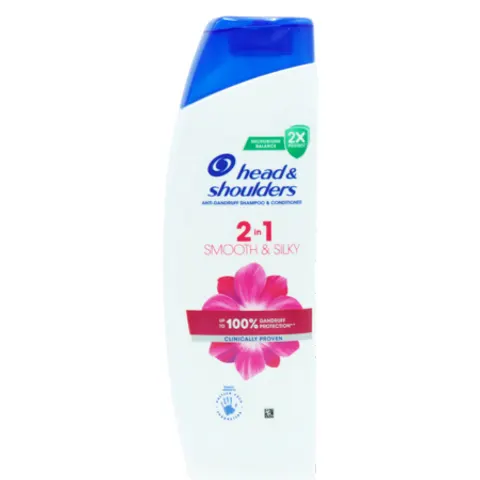 Head & Shoulders 2-in-1 Smooth & Silky Shampoo – 330ml – image 1