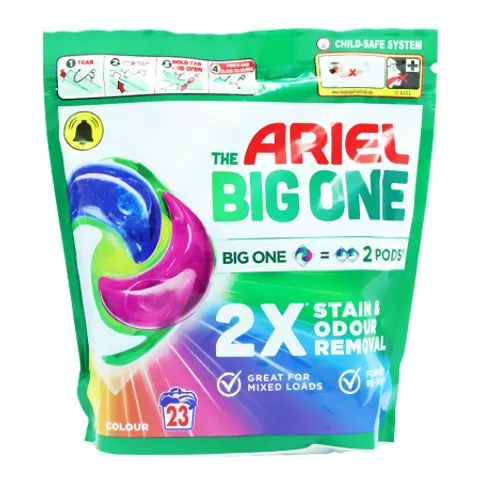 Ariel The Big One Colour Laundry Pods – 23 pcs – image 1