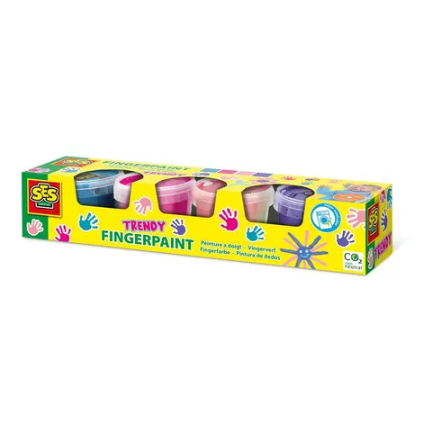 SES CREATIVE Trendy Fingerpaint, 2 Years and Above – image 1