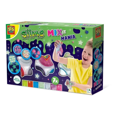 SES CREATIVE Mix It Mania Slime, 3 Years and Above – image 1