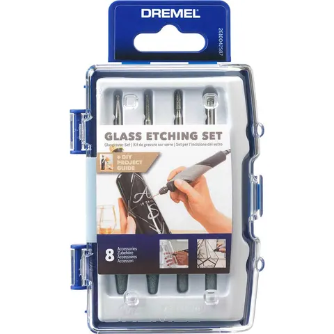 Dremel 682 8 Piece Glass Etching Set – image 1