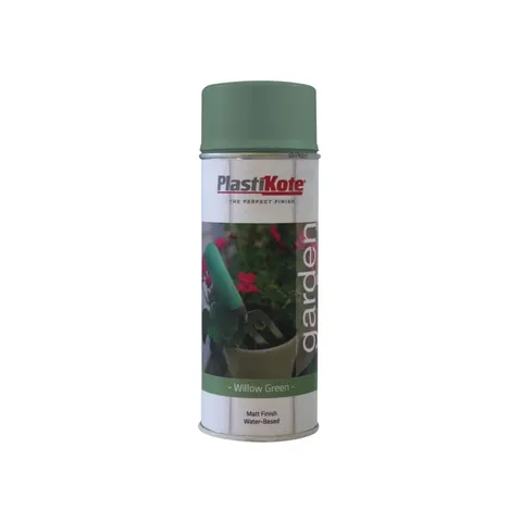 Plastikote Garden Colours Spray Paint – Willow Green – image 1
