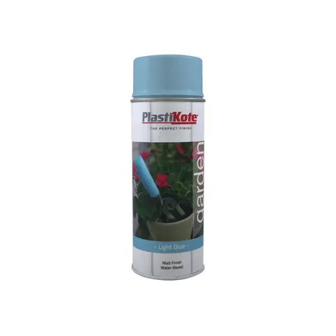 Plastikote Garden Colours Spray Paint – Light Blue – image 1