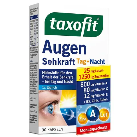 Taxofit Augen Sehkraft Kapseln – Bild 1