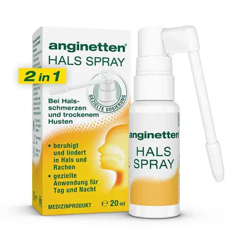 Anginetten Halsspray 2in1 Erwachsenen 20ml – Bild 1