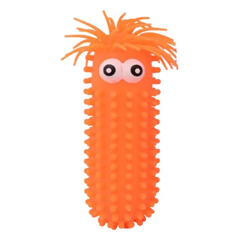 Johntoy Funky Worm Squeeze, Throw & Catch Squishy Sensory Toy - 28 cm - Assorted – image 1
