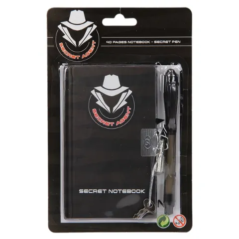 Johntoy Secret Agent Notepad with Secret Pen – image 1