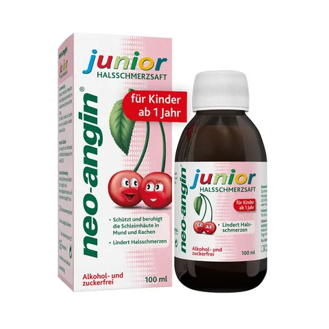 Neo-Angin Neo Angin junior Halsschmerzsaft – Bild 1