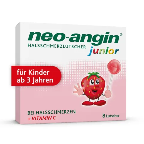 Neo-angin Junior Halsschmerzlutscher – Bild 1
