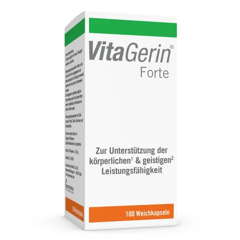 VitaGerin Forte 100 St Weichkapseln – Bild 1