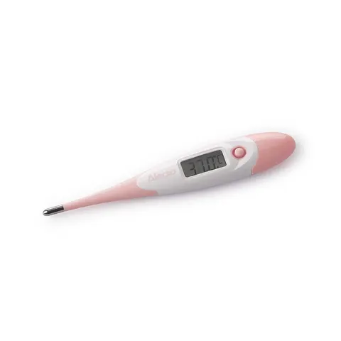 Alecto Digitale Baby Thermometer - BC20PK - Roze – afbeelding 1