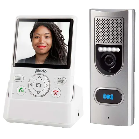 Alecto ADI-250 Draadloze digitale deurbel met camera – afbeelding 1
