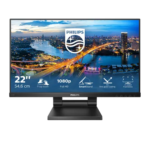 Monitor Philips 222B1TC/00 21,5" (21,5") Full HD – afbeelding 1