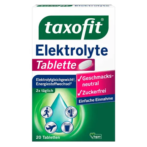 Taxofit Elektrolyte Tabletten – Bild 1