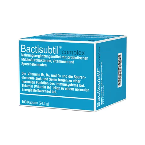 Bactisubtil Complex Kapseln 100 St – Bild 1