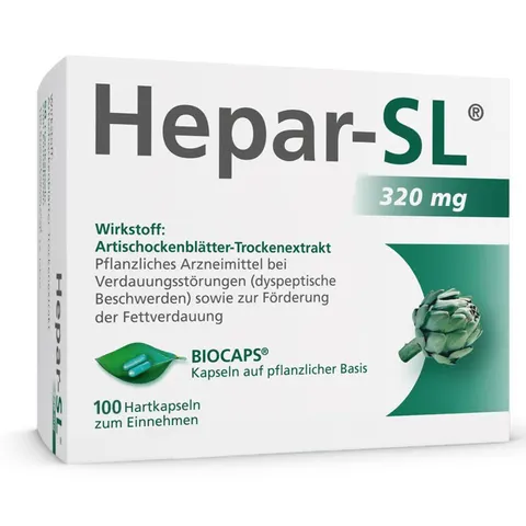 Hepar SL 320 mg Hartkapseln – 558927 – Bild 1